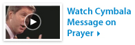 Watch Cymbala messge on Prayer
